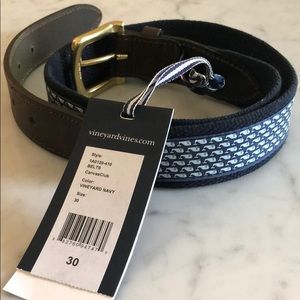 Vineyard Vines Canvas Club Belt